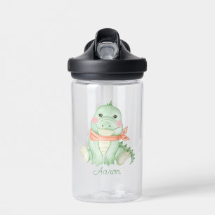 Baby Cartoon Dinosaur Personalisiert Trinkflasche