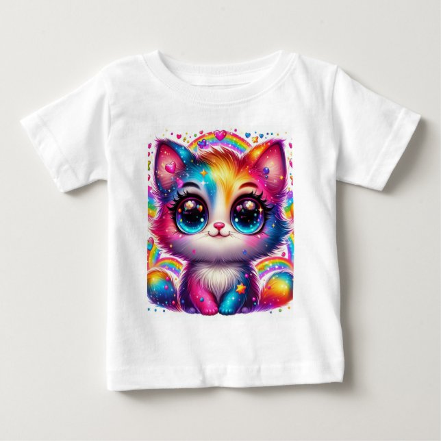 Baby Cat Baby T-shirt (Vorderseite)