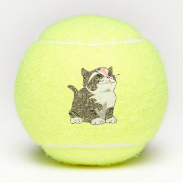 Baby Cat Tennis Balls Tennisbälle (Vorderseite)