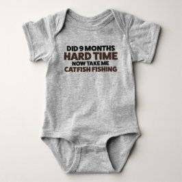 Baby Catfish Fischen Jersey Bodysuit Shirt