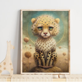 Baby Cheetah Genre Neutre | Impression murale de C