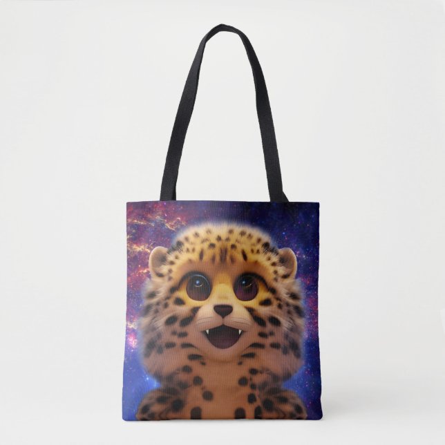 Baby Cheetah Tasche (Vorderseite)