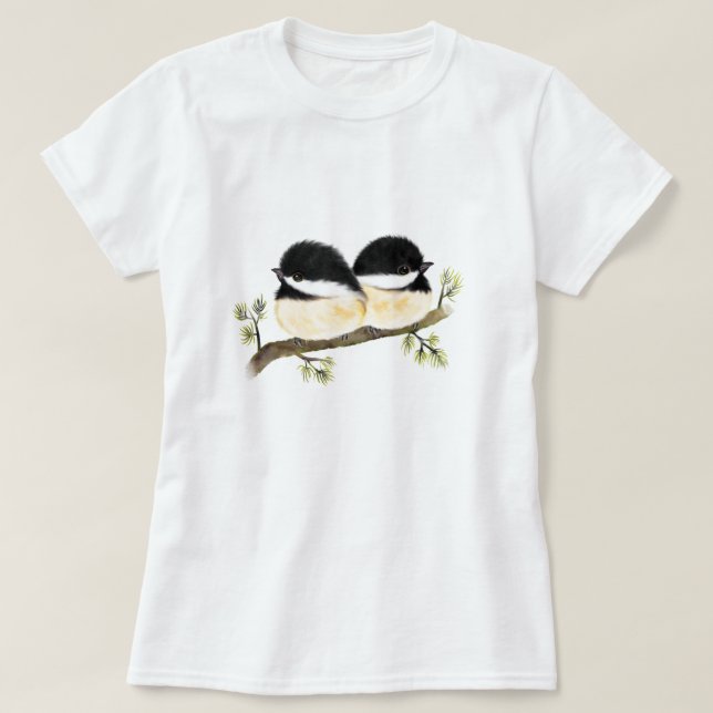 Baby Chickadees T - Shirt (Design vorne)