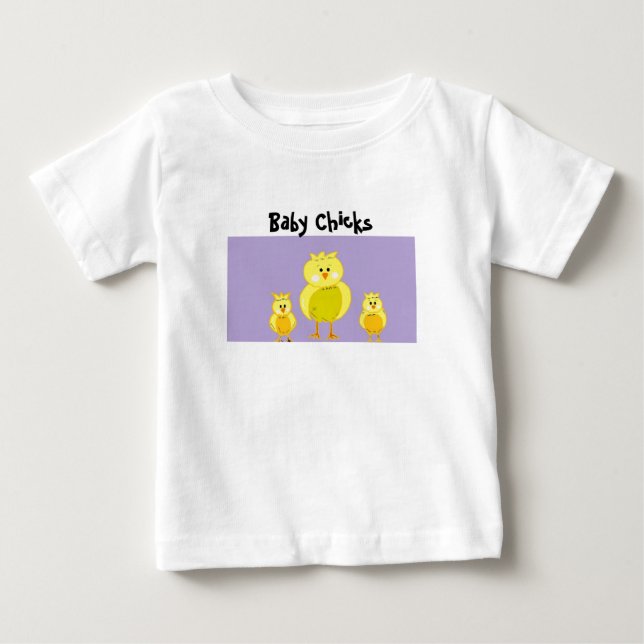 Baby Chicks Baby T-shirt (Vorderseite)