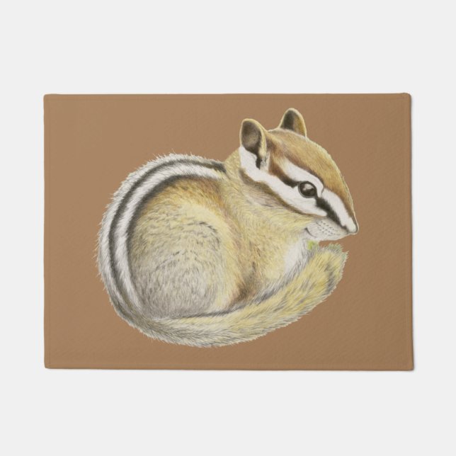 Baby Chipmunk Fußmatte (Vorderseite)