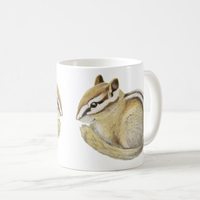 Baby Chipmunk Kaffeetasse (VorderseiteRechts)