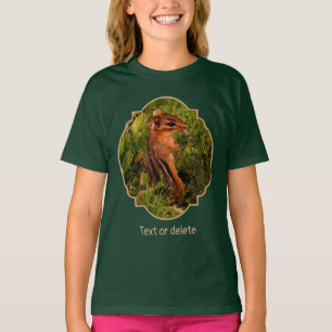 Baby-Chipmunk-Wildlife-Tier-Art T-Shirt