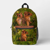 Baby Chipmunks Animal Art Personalisiert