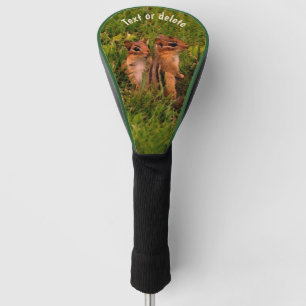 Baby Chipmunks Animal Art Personalisiert Golf Headcover