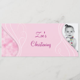 BABY CHRISTENING EINLADUNG