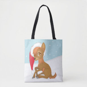 Baby Christmas Reindeer Tasche