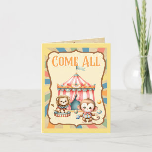 Baby Circus Dankeskarte