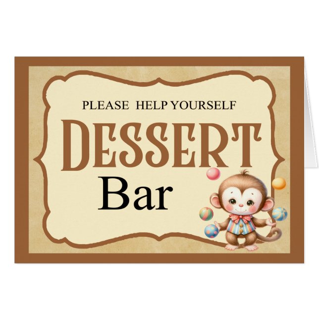 Baby Circus _ Dessert Bar (Vorderseite (Horizontal))