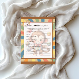 Baby Circus_ kennt Mommy Best Game Briefbogen