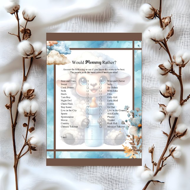 Baby Circus_  Would Mommy Rather Briefbogen (Von Creator hochgeladen)