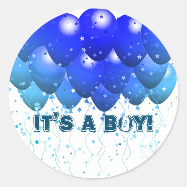 BABY CLASSIC ROUND STICKER (Vorderseite)