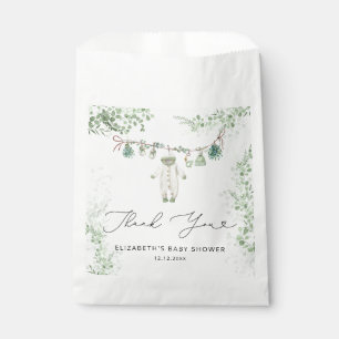 Baby Clothes Boho Eucalyptus Baby Dusche Danke Geschenktütchen