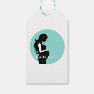 BABY & CO. Aquamarine Blue Baby Duwer Party Gesche Geschenkanhänger