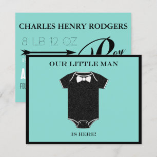 BABY & CO Geburtskarte Einladung