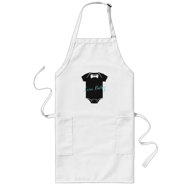 BABY & CO Little Man Boy Dusche Lange Schürze (Vorne)