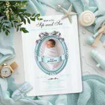 Baby & Co Sip and See Einladung