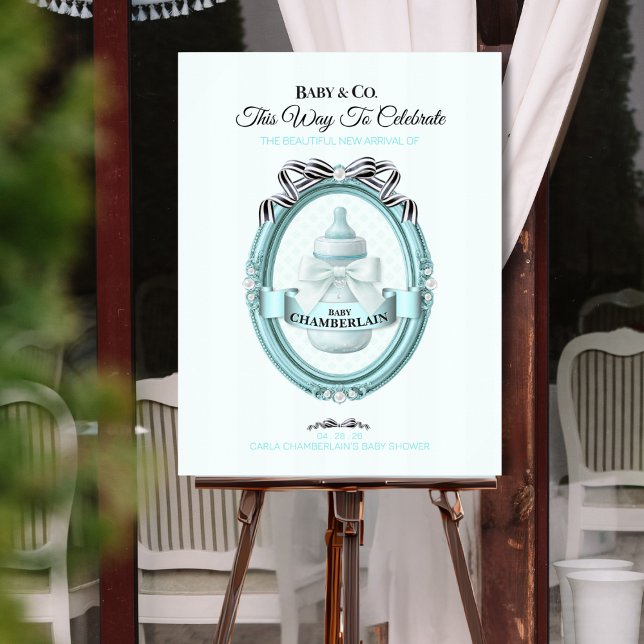 Baby & Co. Willkommensschild Poster (Von Creator hochgeladen)