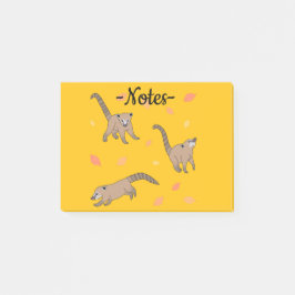 Baby Coatis Post-it Klebezettel