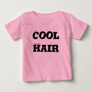 Baby-cooles Haar-Rosa Baby T-shirt