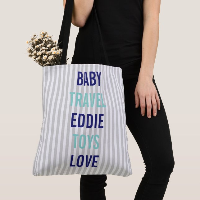 BABY Couture Dusche Sprinkle Personalisierte Reise Tasche (Von Nahem)