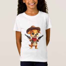 Baby Cowboy Dog T-Shirt