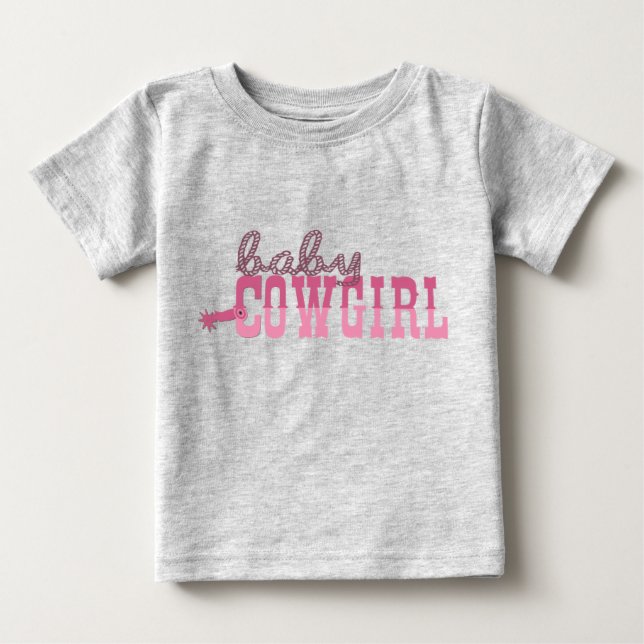 Baby Cowgirl T-shirt (Vorderseite)