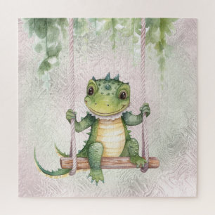 Baby Crocodile Jigsaw Puzzle