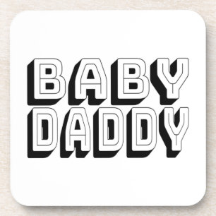Baby Daddy Getränkeuntersetzer