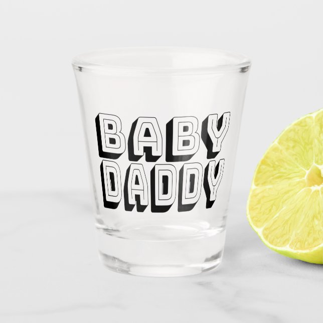 Baby Daddy Schnapsglas (Vorderseite)