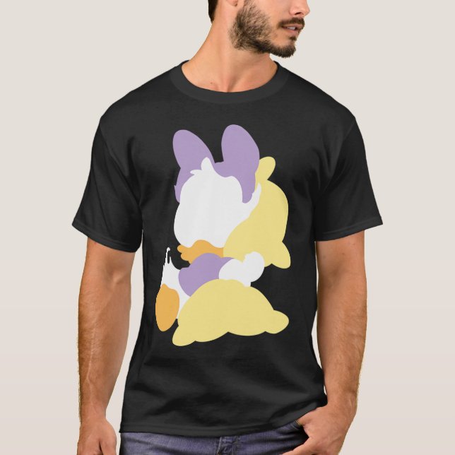 Baby Daisy Duck Digital Art T-Shirt (Vorderseite)
