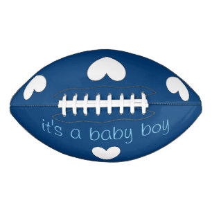 Baby-Dame-Enthüllung (Junge) Fußball von dalDesign Football