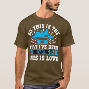Baby, das ich für lustige Schwangerschaft Gewartet T-Shirt
