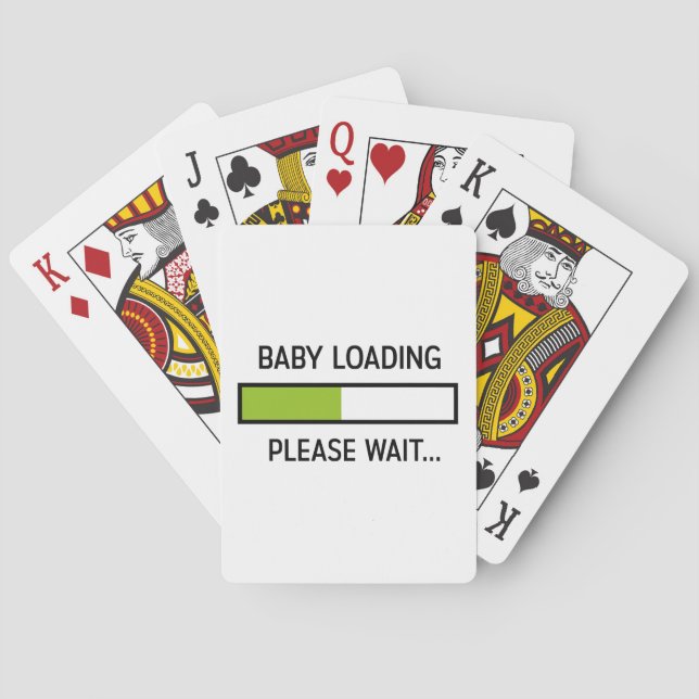 Baby, das lustige spielkarten (Rückseite)