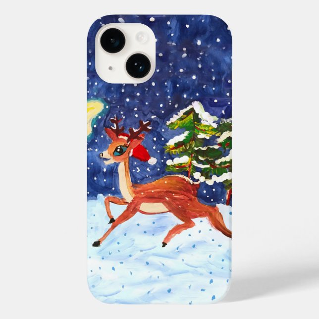 Baby Deer Case-Mate iPhone 14 Hülle (Rückseite)