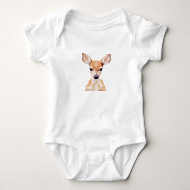 Baby Deer Fawn Strampler (Vorderseite)