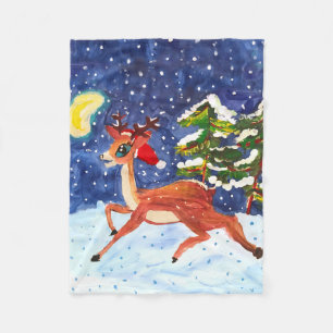 Baby Deer Fleecedecke