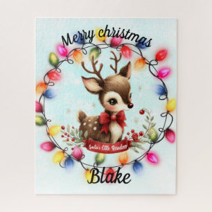 Baby Deer in einem Lichtschacht