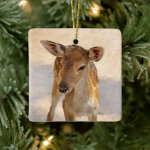Baby Deer Keramikornament