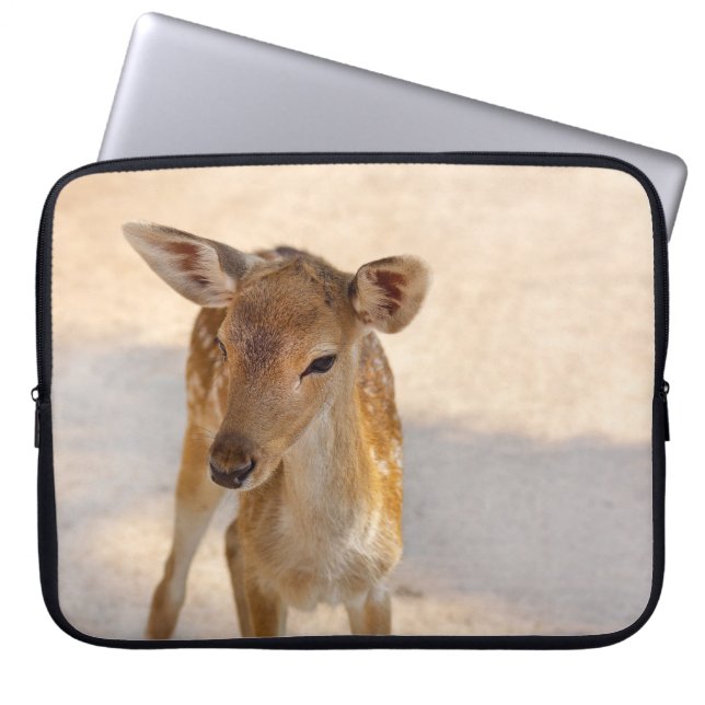 Baby Deer Laptopschutzhülle (Vorderseite)