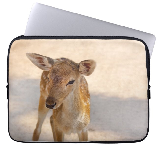 Baby Deer Laptopschutzhülle (Vorderseite)