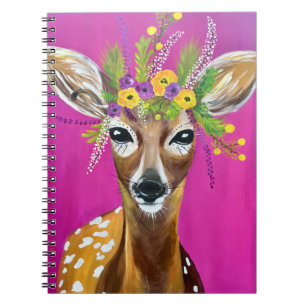 Baby Deer Notebook Notizblock