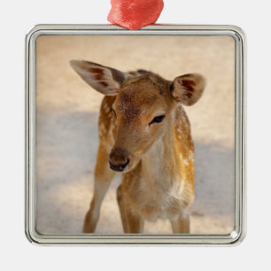 Baby Deer Ornament Aus Metall