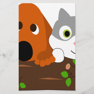Baby Dekoration Cat Krawatte Briefpapier