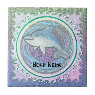Baby-Delfin Fliese
