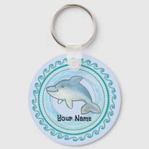 Baby-Delfin Schlüsselanhänger